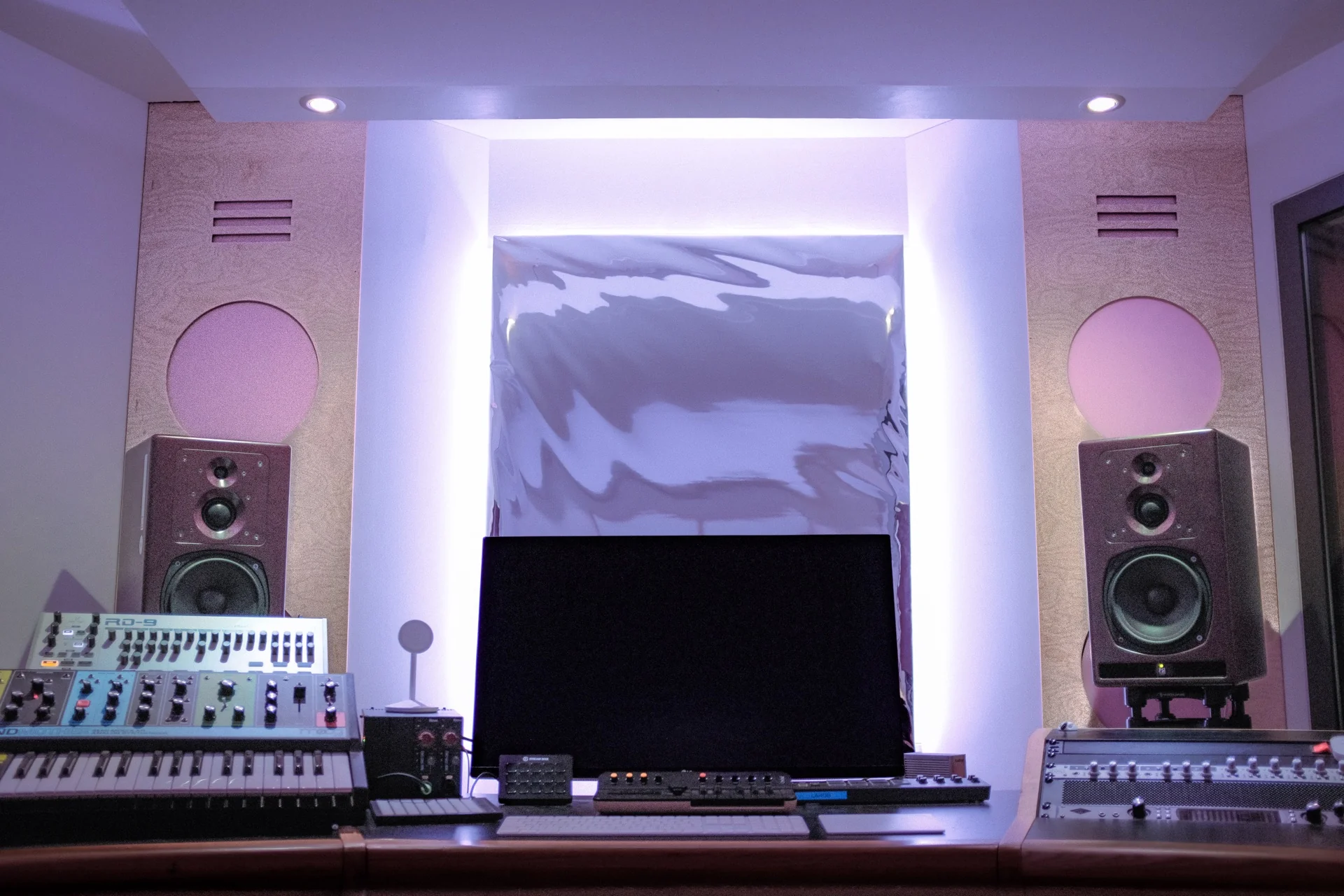 Chrome recording studio at Viktoria Park Studios, Berlin Kreuzberg