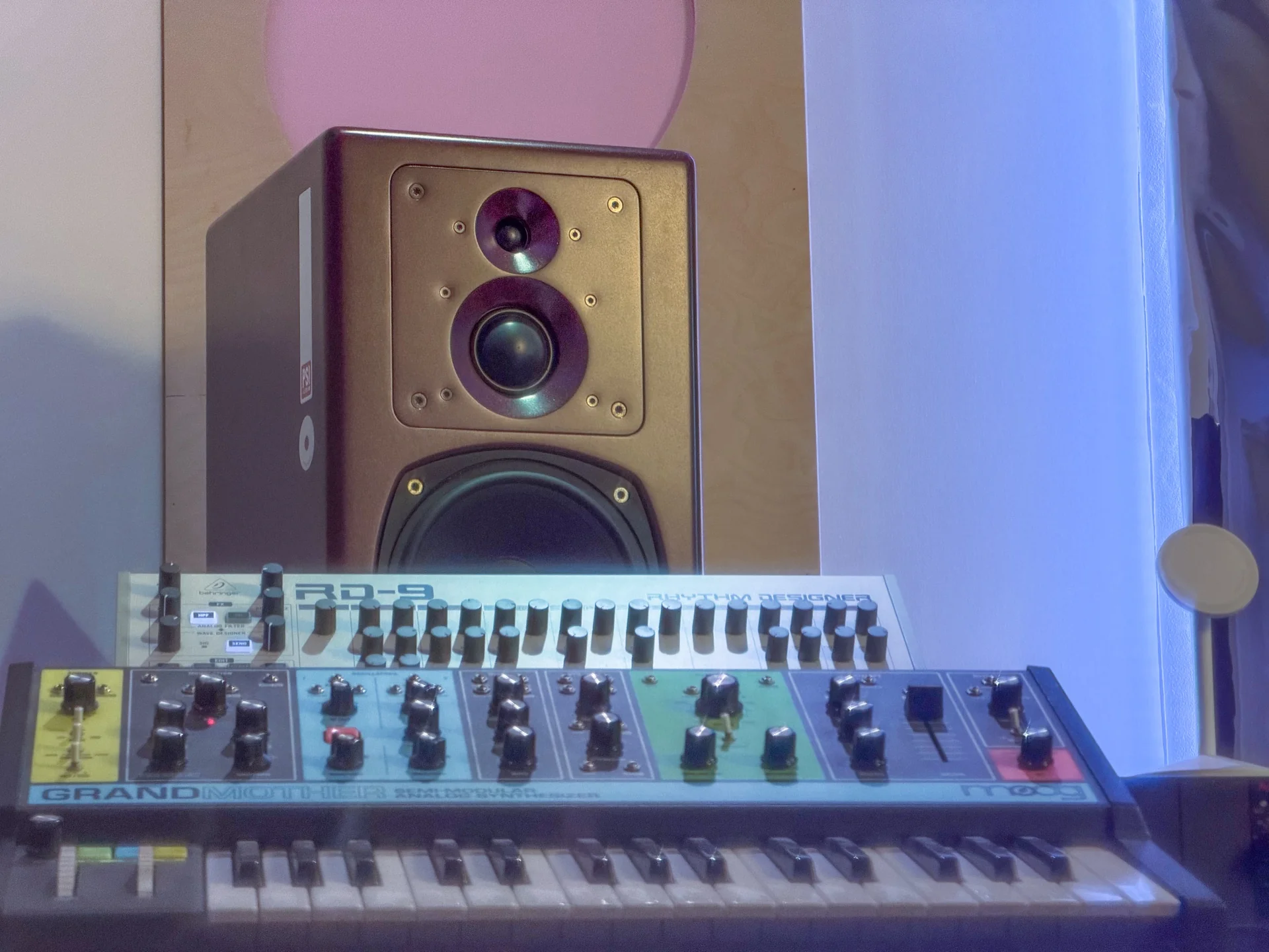 Chrome recording studio at Viktoria Park Studios, Berlin Kreuzberg